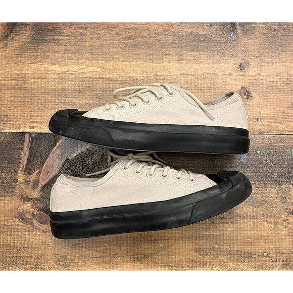 Converse Shoes - Converse All Star x Jack Purcell Fashion Sneakers Size 4.5 Womens Gray Black
